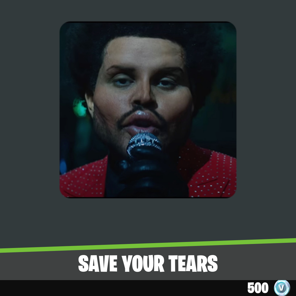Save Your Tears